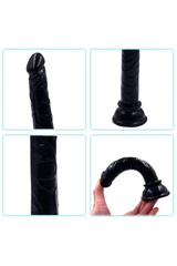 Gerçekçi Et Dokusunda Vajina Ve Anal Kullanılabilen 14 cm