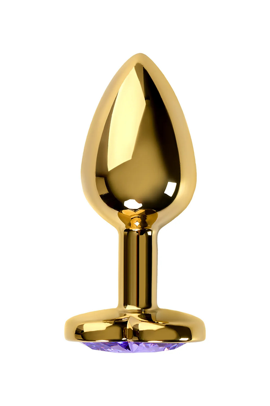 CasalovaX Metal  Anal Plug Altın Gold Kristalli Luxury