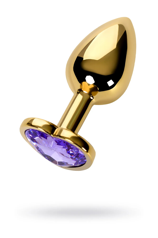 CasalovaX Metal  Anal Plug Altın Gold Kristalli Luxury